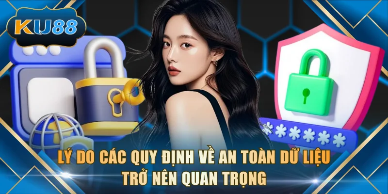 Lý do các quy định về an toàn dữ liệu trở nên quan trọng